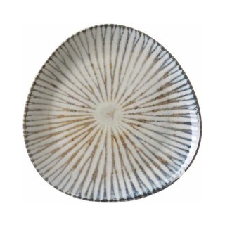 TALERZ TRÓJKĄTNY AMMONITE 19 cm PORCELANA FINE DINE 200285