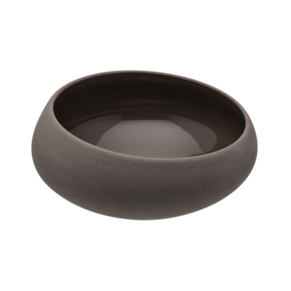 MISKA SKOŚNA BAHIA BASALT 300 ml 12 cm KAMIONKA