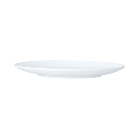 TALERZ COUPE CLASSIC WHITE 21 cm PORCELANA KREMOWA