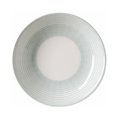 TALERZ DO PASTY VERDE 26 cm ZIELONY PORCELANA FINE DINE 200360