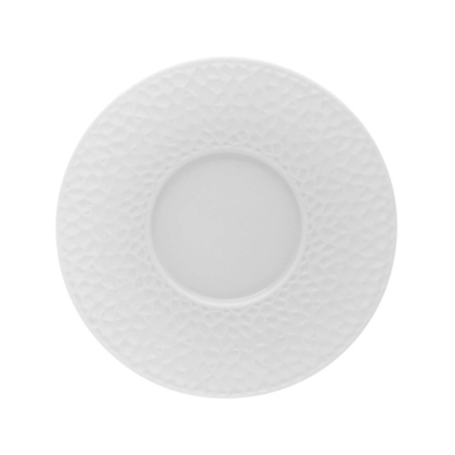 SPODEK DO FILIŻANKI ESPRESSO COLLECTION L FRAGMENT BLANC 12,6 cm PORCELANA DEGRENNE 227849D