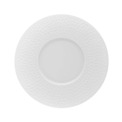 SPODEK DO FILIŻANKI 250 ml COLLECTION L FRAGMENT BLANC 15,8 cm PORCELANA BIAŁA