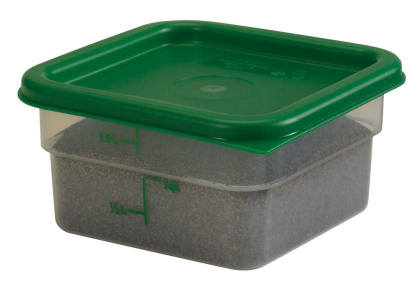 POKRYWKA ZIELONA CAMSQUARE® DO POJEMNIKÓW CAMBRO 1,9 l 3,8 l