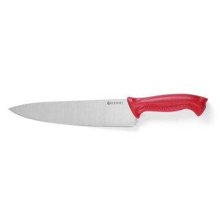 NÓŻ KUCHENNY HACCP 240 mm CZERWONY