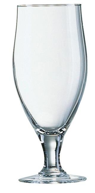 Pokal szklanka do piwa Cervoise 380 ml – zestaw 6 szt. Arcoroc, szkło transparentne
