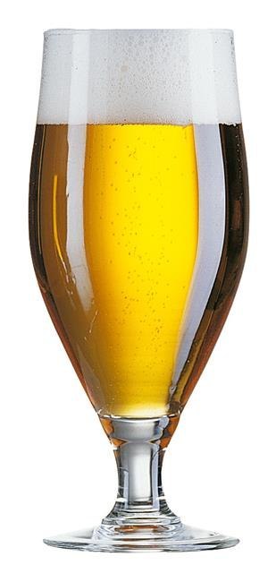 Pokal do piwa Cervoise 500 ml – zestaw 6 sztuk Arcoroc, szkło transparentne