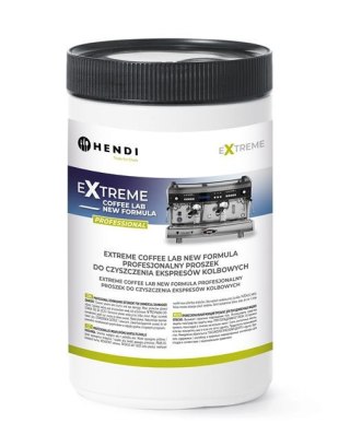 Proszek Extreme Coffee Lab NEW FORMULA profesjonalny do czyszczenia ekspresów kolbowych HENDI 0,75 kg
