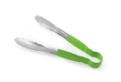 Szczypce do serwowania HACCP 300 mm zielone Hendi – stal nierdzewna