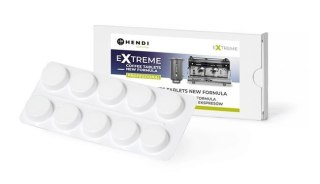 Tabletki do mycia ekspresów – 10 szt. blister Extreme Coffee Tablets NEW FORMULA Hendi 976654