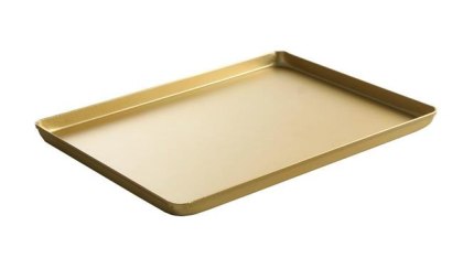 TACA CUKIERNICZA EKSPOZYCYJNA 300x200x20 mm ZŁOTA HENDI 808559