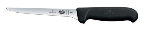 Victorinox Fibrox Nóż do trybowania z zagiętym ostrzem 15 cm, czarny