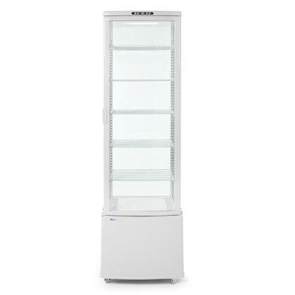 WITRYNA CHŁODNICZA NASTAWNA 270 l BIAŁA 290W 550x520x1870 mm ARKTIC