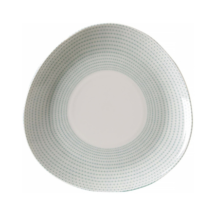 TALERZ TRÓJKĄTNY VERDE 21 cm PORCELANA FINE DINE