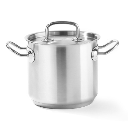 GARNEK WYSOKI KITCHEN LINE Z POKRYWKĄ 13,5 l ø280 x 220 mm HENDI