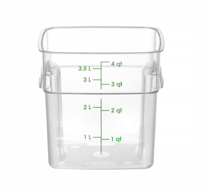 POJEMNIK NA ŻYWNOŚĆ CAMSQUARES FRESH PRO 3,8l 191x191x183 mm CAMBRO 4SFSPROCW135