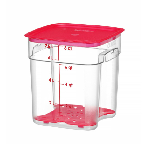 POJEMNIK NA ŻYWNOŚĆ CAMSQUARES FRESH PRO 7,5l 229x229x243 mm CAMBRO 8SFSPROCW135