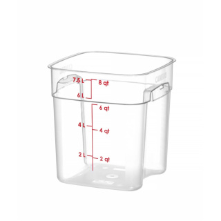 POJEMNIK NA ŻYWNOŚĆ CAMSQUARES FRESH PRO 7,5l 229x229x243 mm CAMBRO 8SFSPROCW135