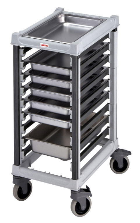 UPR6040H9480 WÓZEK CAMSHELVING DO TRANSPORTU POJEMNIKÓW 9 x 600x400 mm, 516x783x101 mm CAMBRO -3