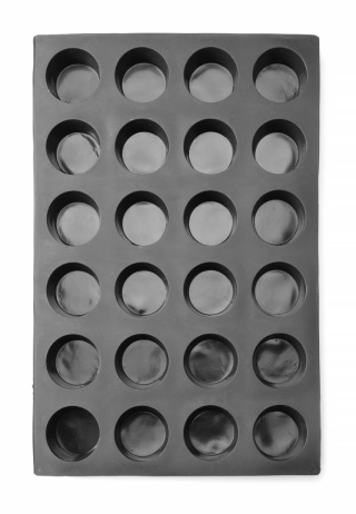 FORMA SILIKONOWA CUKIERNICZA MUFFIN, 570x375x40 mm HENDI 677223