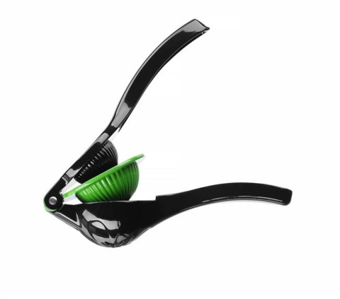 Wyciskacz do cytrusów BarUp 592076 czarno-zielony aluminiowy.