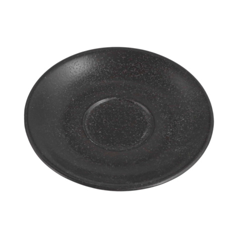 SPODEK COAL 16 cm DO FILIŻANKI CZARNY PORCELANA PORLAND SEASONS 04ALM001516