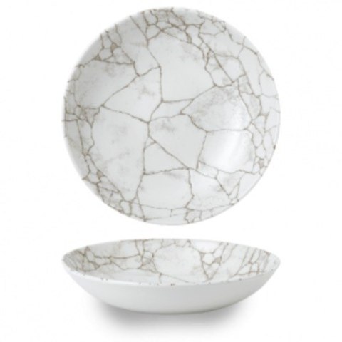 Miska coupe Studio Prints Kintsugi Agate Grey 248 mm