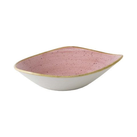 MISKA TRÓJKĄTNA STONECAST PETAL PINK 23,5 cm RÓŻOWA PORCELANA CHURCHILL SPPSTRB91