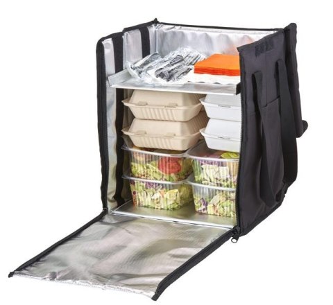 Plecak termoizolacyjny składany, z ruchomą przegrodą CAMBRO GOBAGS® wys. 380 mm