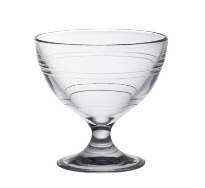 Pucharek do lodów Gigogne 250 ml – komplet 6 szt. Duralex, szkło hartowane na nóżce