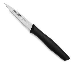 Nóż do obierania, ząbkowany NOVA, Arcos, czarny, (L)200mm