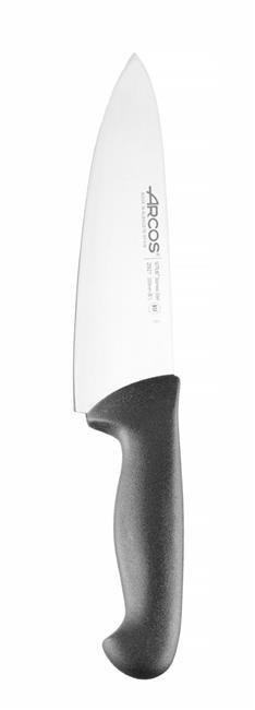 Nóż szefa kuchni, seria 2900, Arcos, czarny, (L)333mm