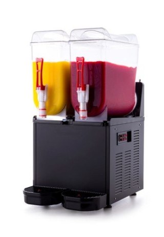 GRANITOR MASZYNA DO GRANITY I SORBETÓW SLUSH SHAKE 2x12L CZARNA RESTO QUALITY SLUSH24.B