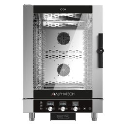 Alphatech piec konwekcyjno-parpwy z automatycznym systemem myjącycm 10x GN 1/1 10x 600x400 mm ICET101E+ILCS+NPK