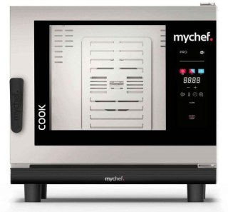 PIEC KONWEKCYJNO-PAROWY 6xGN 1/1 Z AUTOMATYCZNYM SYSTEMEM MYJĄCYM 9,3kW 400 V Mychef COOK PRO 061E