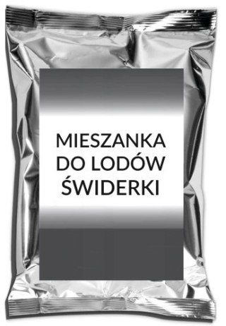 Mieszanka do lodów świderków | 2,5 kg | śmietanka