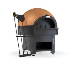 Piec do pizzy neapolitańskiej | Piec obrotowy do pizzy | gazowy | elektroniczny panel sterowania | 12x30cm | 500 °C | AUGUSTO PR