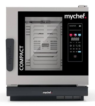 PIEC KONWEKCYJNO-PAROWY 6xGN 2/3 ELEKTRYCZNY Z AUTOMATYCZNYM SYSTEMEM MYJĄCYM 6,3 kW MYCHEF Cook MASTER Compact 623E TSC