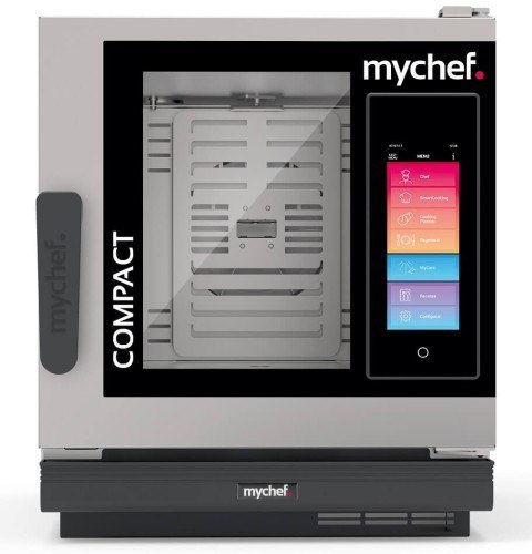 ICOOK Compact 623E TSC PIEC KONWEKCYJNO-PAROWY 6xGN 2/3 ELEKTRYCZNY Z AUTOMATYCZNYM SYSTEMEM MYJĄCYM 6,3 kW MYCHEF -1