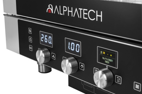 Alphatech piec konwekcyjno-parpwy z automatycznym systemem myjącycm 10x GN 1/1 10x 600x400 mm ICET101E+ILCS+NPK-3