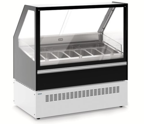 GELATO VG 10 DYSTRYBUTOR DO LODÓW WITRYNA KONSERWATOR 10 KUWET 1315x765x1360 mm RESTO QUALITY -1