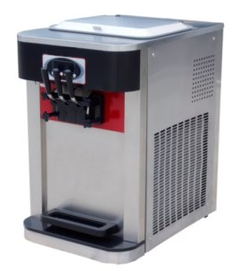 Maszyna do lodów włoskich | 2 smaki +mix | automat do lodów | nocne chłodzenie | 2x7 l