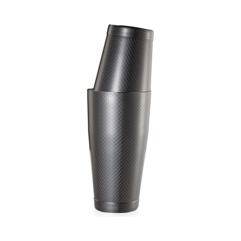 M37200BK SHAKER TIN TIN 830/530 ml DIAMOND LATTICE CZARNY BARFLY ZŁOŻONY