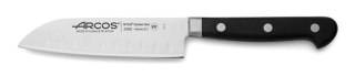 NÓŻ SANTOKU ZE SZLIFEM KULOWYM 262 mm SERIA OPERA CZARNY ARCOS