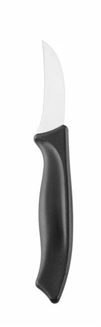 Nóż do obierania, zakrzywiony, HENDI, czarny, (L)170mm