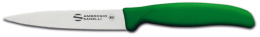 Ambrogio Sanelli Supra Colore, nóż do obierania, ZIELONY, 11 cm