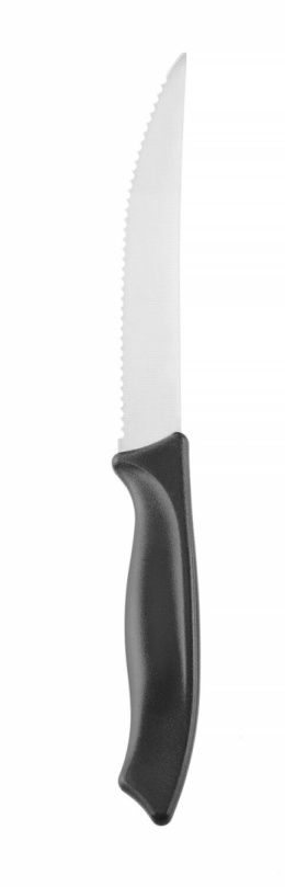 Nóż stekowy, ząbkowany, HENDI, czarny, (L)227mm