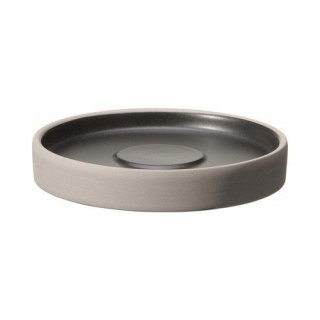 TALERZ GOURMET MIA 140 mm Z KAMIONKI SZARY FINE DINE