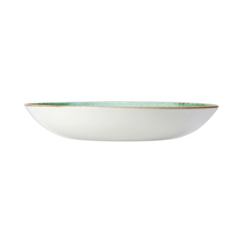 12130569 MISKA COUPE CRAFT AQUA 250 mm 1200 ml ZIELONA SELEDYNOWA PORCELANA STEELITE -2