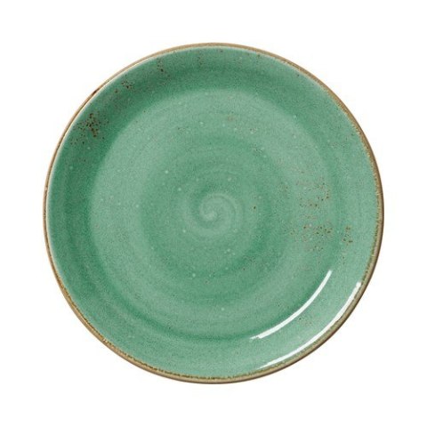 12130566 TALERZ PŁYTKI COUPE CRAFT AQUA 250 mm SELEDYNOWY PORCELANA STEELITE