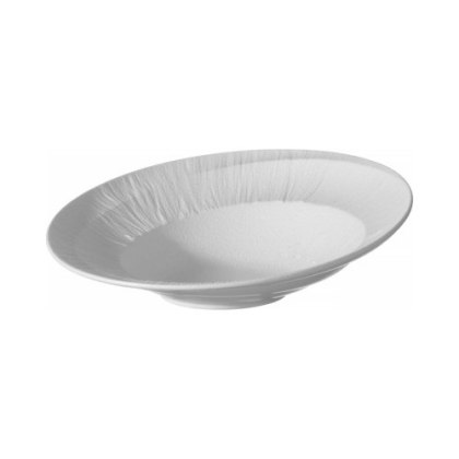 Miska prezentacyjna 260 mm – Fiord Fine Dine biała porcelana strukturalna
